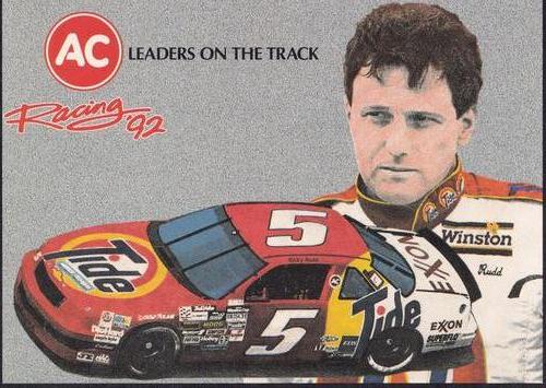 1992 AC Racing #NNO Ricky Rudd Front