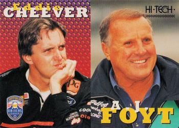 1995 Hi-Tech Championship Drivers Group #CD2 Eddie Cheever/A.J. Foyt Front