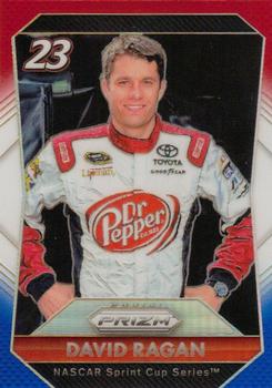 2016 Panini Prizm - Red, White & Blue Prizm #12 David Ragan Front