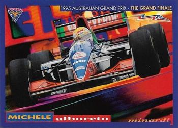 1995 Futera Australian Formula One Grand Prix #35 Michele Alboreto Front