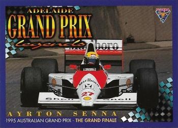 1995 Futera Australian Formula One Grand Prix #41 Ayrton Senna Front