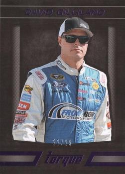 2016 Panini Torque - Purple #1 David Gilliland Front