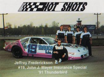 1991 Hot Shots #1242 Jeffrey Frederickson Front
