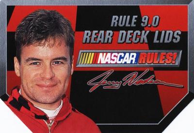 1999 Racing Champions NASCAR Rules! #9 Jerry Nadeau Front