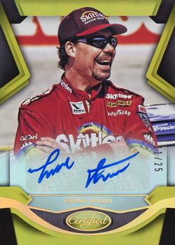 2016 Panini Certified - Certified Signatures Mirror Gold #EI Ernie Irvan Front