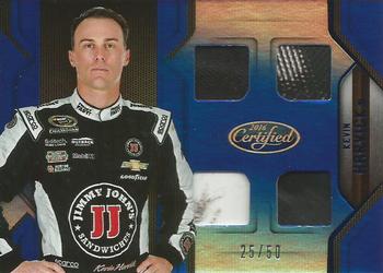 2016 Panini Certified - Complete Materials Mirror Blue #CM-KH Kevin Harvick Front