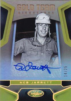 2016 Panini Certified - Gold Team Signatures Mirror Gold #GT-NJ Ned Jarrett Front