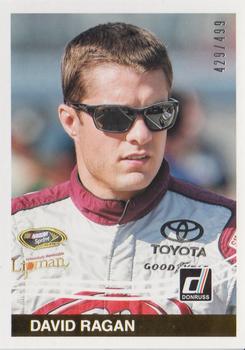 2017 Donruss - Gold Foil #168 David Ragan Front