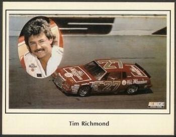 1986 Sportstar Photo-Graphics Racing #NNO Tim Richmond Front