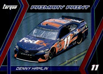 2017 Panini Torque - Primary Paint #PP14 Denny Hamlin Front