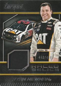 2017 Panini Torque - Raced Relics #RR-RN Ryan Newman Front