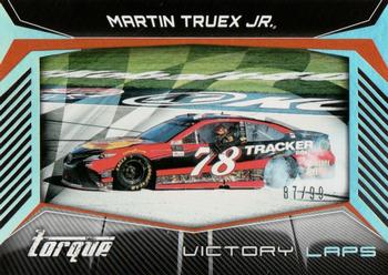 2017 Panini Torque - Victory Laps Holo Silver #VL5 Martin Truex Jr. Front