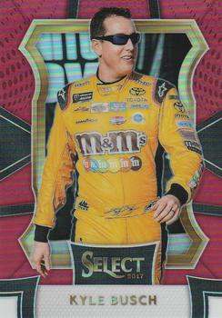 2017 Panini Select - Red Prizms #49 Kyle Busch Front