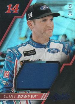 2017 Panini Absolute - Absolute Memorabilia Spectrum Blue #AM-CB Clint Bowyer Front