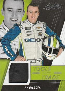 2017 Panini Absolute - Tools of the Trade #TT-TY Ty Dillon Front