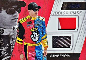 2017 Panini Absolute - Tools of the Trade Duals Spectrum Blue #TTD-DR David Ragan Front