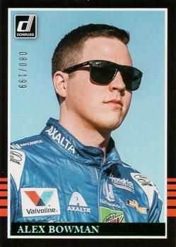 2018 Donruss - Green Foil #140 Alex Bowman Front