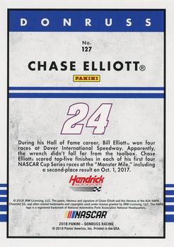 2018 Donruss - Press Proof Gold #127 Chase Elliott Back