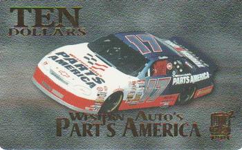 1997 Finish Line Phone Pak II #75 Darrell Waltrip Front