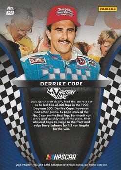 2018 Panini Victory Lane - Silver #69 Derrike Cope Back