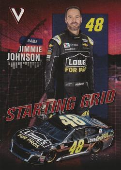 2018 Panini Victory Lane - Starting Grid Red #S22 Jimmie Johnson Front