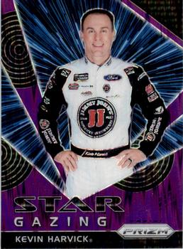 2018 Panini Prizm - Purple Flash Prizm #70 Kevin Harvick Front