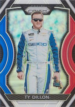 2018 Panini Prizm - Red White and Blue #16 Ty Dillon Front