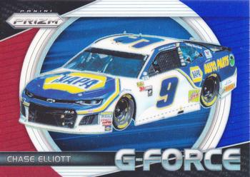 2018 Panini Prizm - Red White and Blue #80 Chase Elliott Front