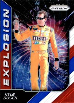 2018 Panini Prizm - Red White and Blue #87 Kyle Busch Front