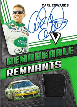2018 Panini Victory Lane - Remarkable Remnants #RR-CE Carl Edwards Front