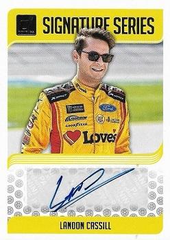 2019 Donruss - Signature Series #SS-LC Landon Cassill Front