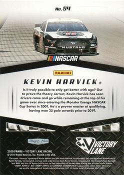 2019 Panini Victory Lane - Starting Grid #S4 Kevin Harvick Back