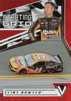 2019 Panini Victory Lane - Starting Grid #S15 Clint Bowyer Front