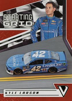 2019 Panini Victory Lane - Starting Grid #S16 Kyle Larson Front