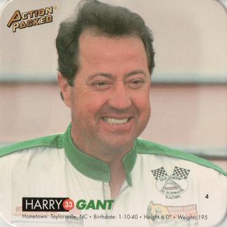 1994 Action Packed CoaStars #4 Harry Gant Front