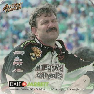 1994 Action Packed CoaStars #7 Dale Jarrett Front