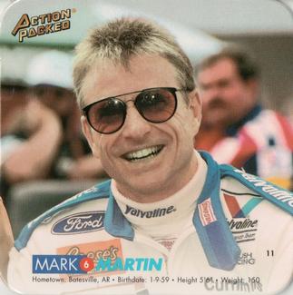 1994 Action Packed CoaStars #11 Mark Martin Front