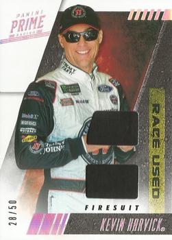 2019 Panini Prime - Race Used Duals Firesuits #RUD-KH Kevin Harvick Front