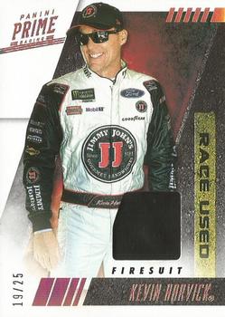2019 Panini Prime - Race Used Firesuits Holo Gold #RU-KH Kevin Harvick Front