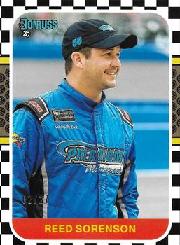 2020 Donruss - Black Numbers #122 Reed Sorenson Front