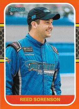 2020 Donruss - Orange #122 Reed Sorenson Front