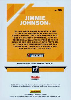 2020 Donruss - Silver #38 Jimmie Johnson Back