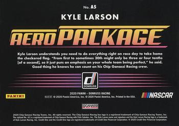 2020 Donruss - Aero Package Xplosion #A5 Kyle Larson Back