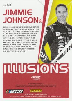 2020 Donruss - Optic Illusions #IL2 Jimmie Johnson Back