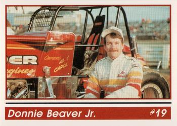1993 Art's Collectibles Silver Spring Speedway Super Sportsman Series I #19 Donnie Beaver Jr. Front