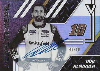 2020 Panini Chronicles - Pedal to the Metal Autographs #38 Aric Almirola Front