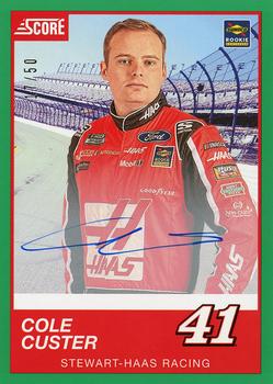 2020 Panini Chronicles - Score Autographs #16 Cole Custer Front