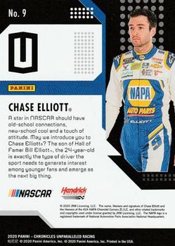 2020 Panini Chronicles - Unparalleled #9 Chase Elliott Back