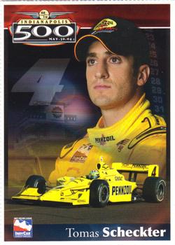 2004 Indianapolis 500 #NNO Tomas Scheckter Front