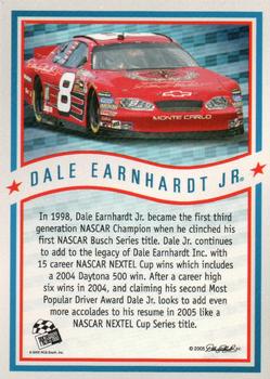 2005 Press Pass Snap-on #NNO Dale Earnhardt Jr. Back